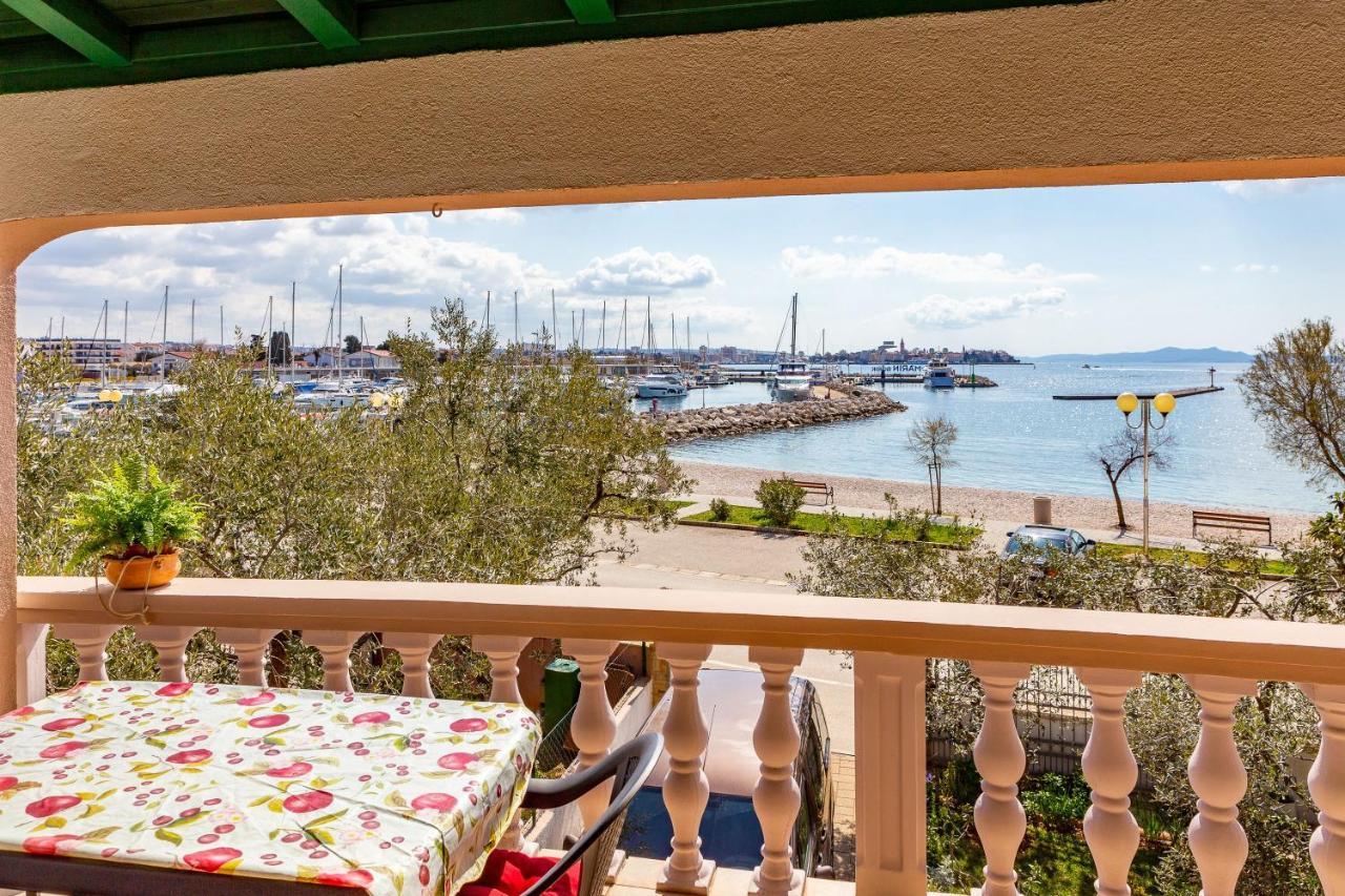 Mare-More Studio W Balcony And Beach Front And View Zadar Exterior photo
